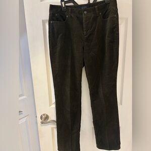 Talbots Dark green Corduroy‎ Pants